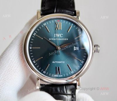 High Quality IWC Portofino Automatic Blue Dial Replica Watch